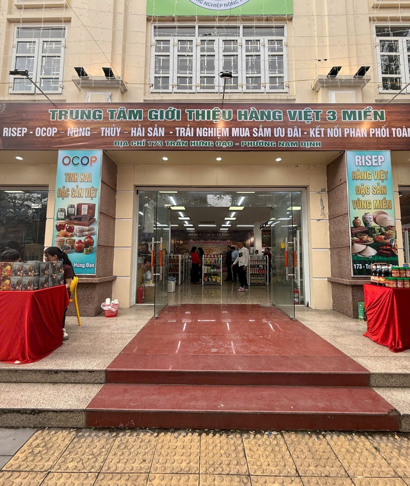 Không gian trưng bày được tổ chức tại số 173 Trần Hưng Đạo, phường Nam Định, tỉnh Ninh Bình