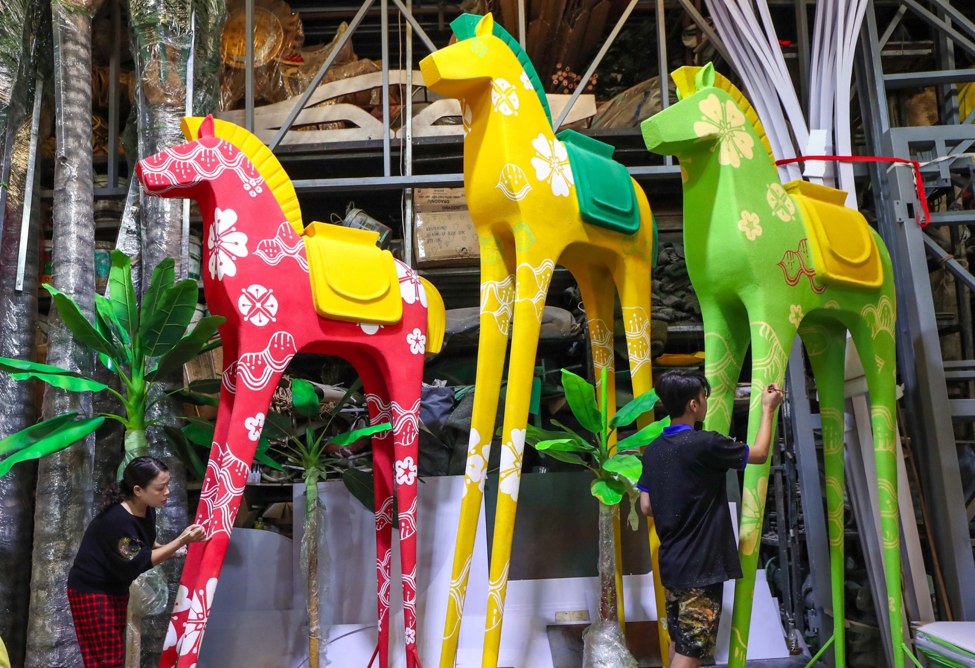 Làng nghề tô điểm sắc Xuân cho Đường hoa thành phố Hồ Chí Minh Làng nghề tô điểm sắc Xuân cho Đường hoa thành phố Hồ Chí Minh