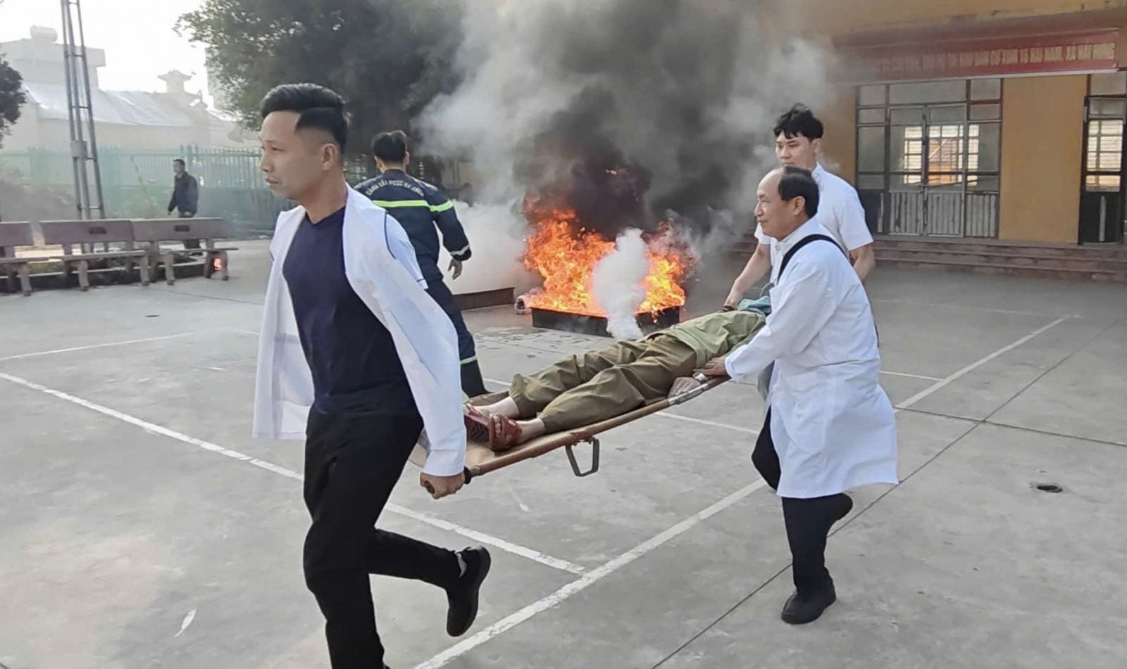 Tăng cường an toàn PCCC tại làng nghề nhôm đúc, gỗ ở Hải Hưng dịp giáp Tết