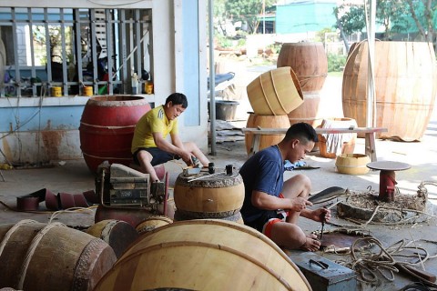 tieng trong que vang xa tu lang nghe dai dong