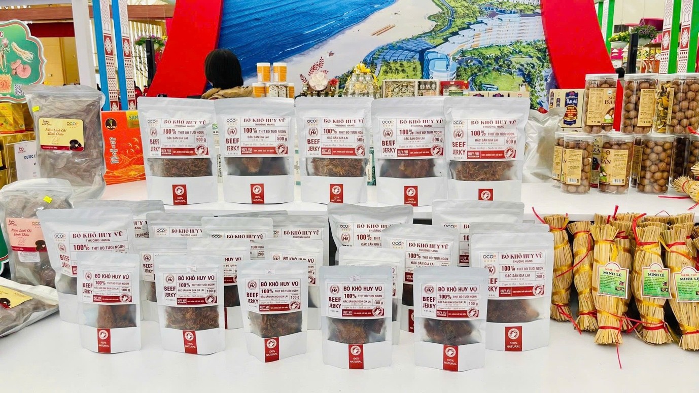 Sản phẩm OCOP Gia Lai nhộn nhịp phục vụ thị trường Tết