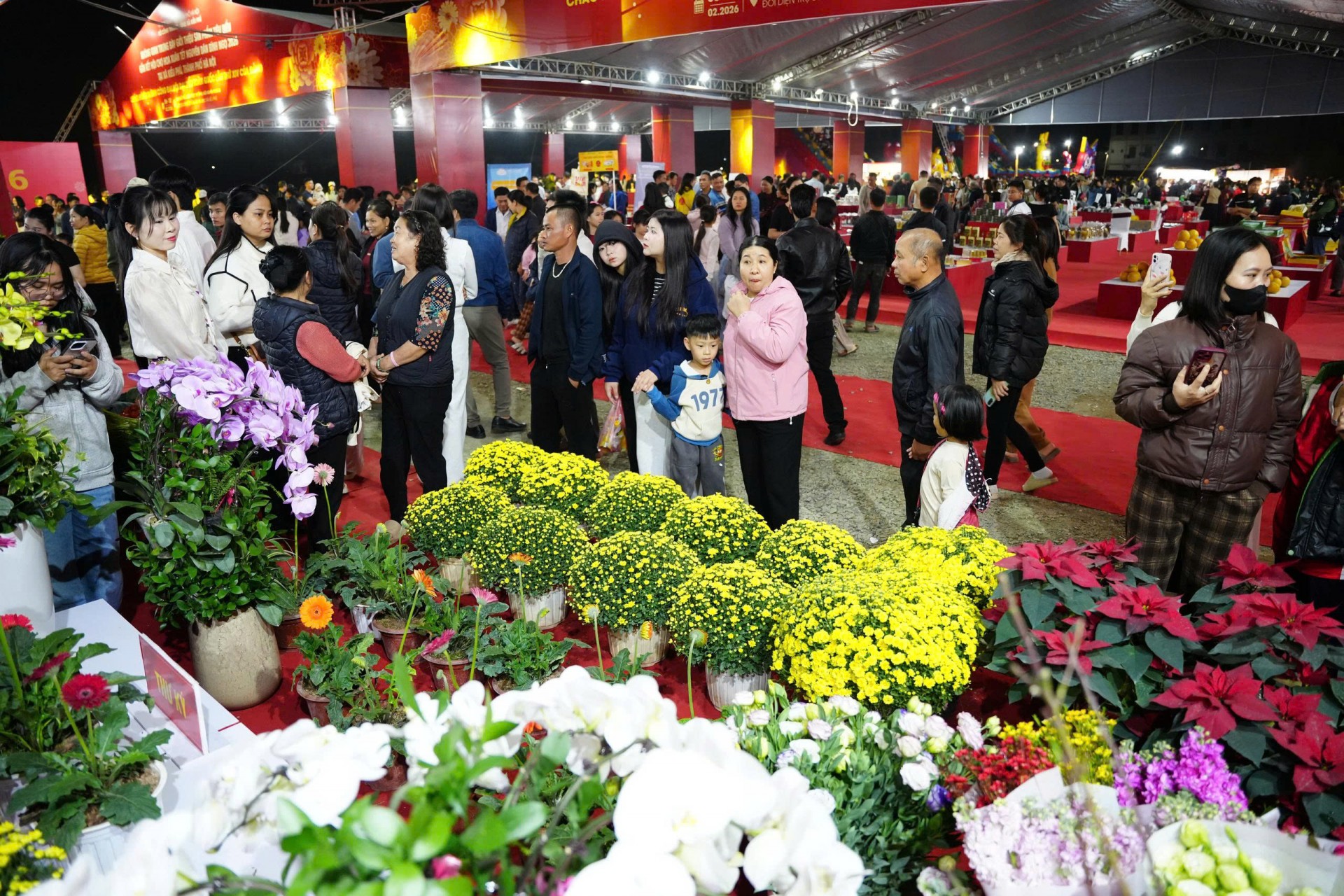 Xã Kiều Phú rực rỡ sắc xuân với Hội chợ Hoa Xuân Bính Ngọ 2026