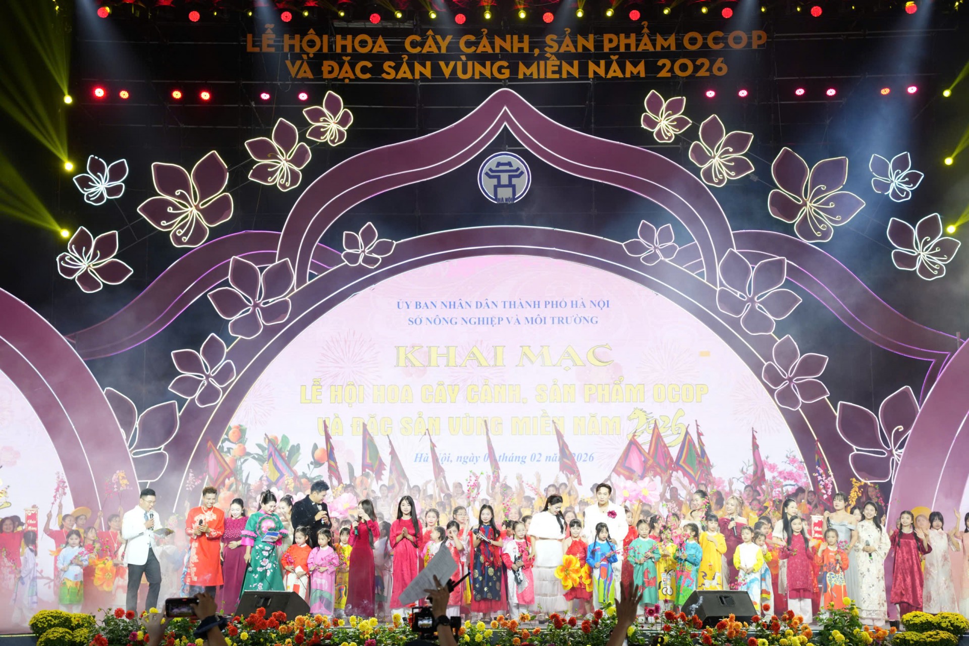 Hà Nội: Khai mạc Lễ hội hoa, cây cảnh, sản phẩm OCOP và đặc sản vùng miền năm 2026