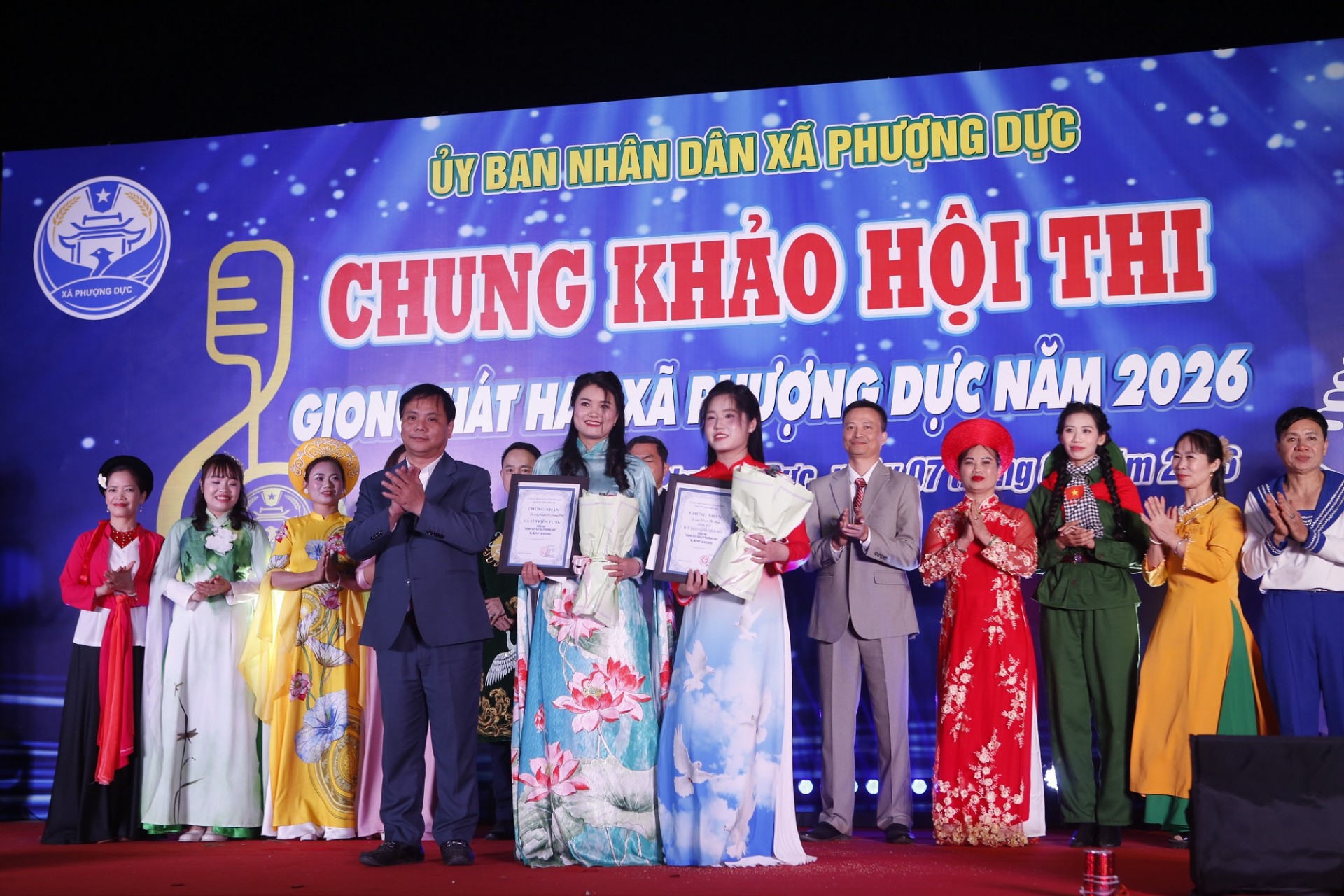 Liên hoan Giọng hát hay xã Phượng Dực năm 2026: Trang trọng, sôi nổi và thành công tốt đẹp!