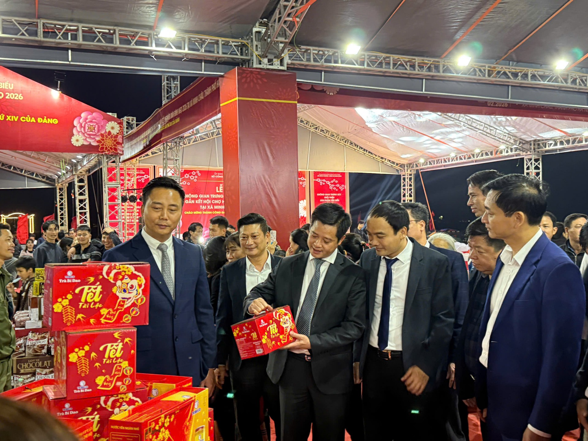 Xuân về trên xã đảo Minh Châu