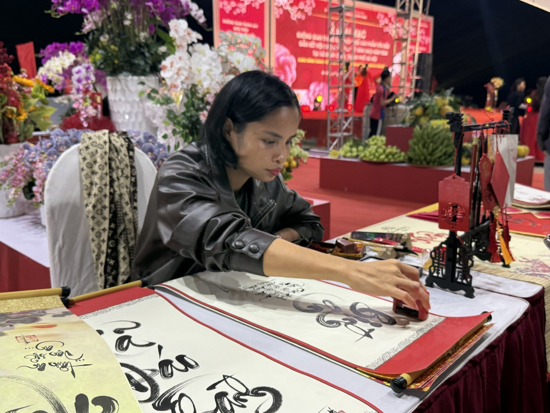 Xuân về trên xã đảo Minh Châu