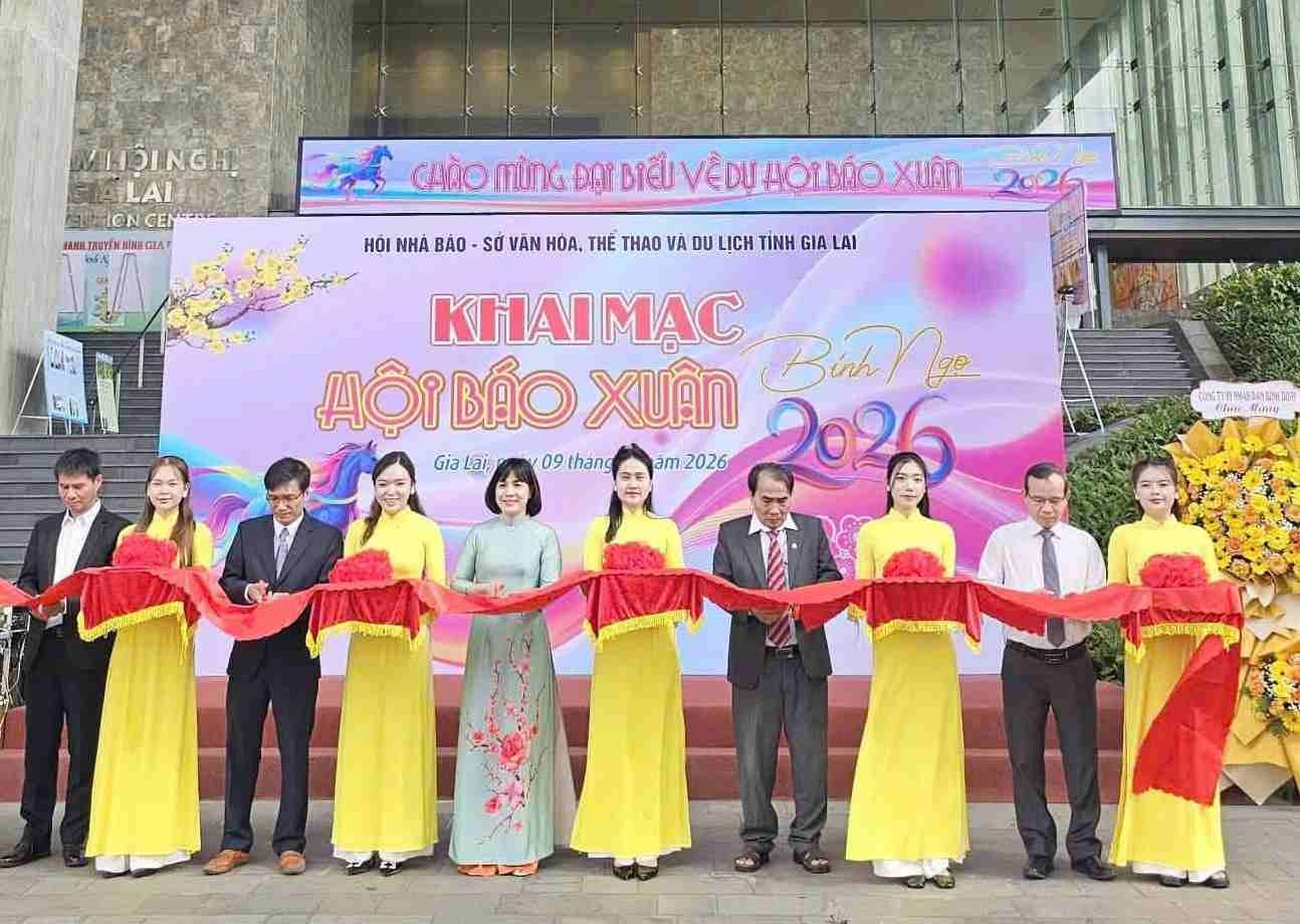 Tạp chí Làng nghề Việt Nam tham gia Hội Báo Xuân Bính Ngọ năm 2026 tại tỉnh Gia Lai