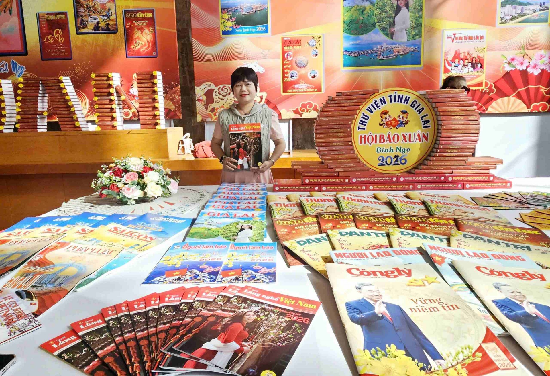 Tạp chí Làng nghề Việt Nam tham gia Hội Báo Xuân Bính Ngọ năm 2026 tại tỉnh Gia Lai