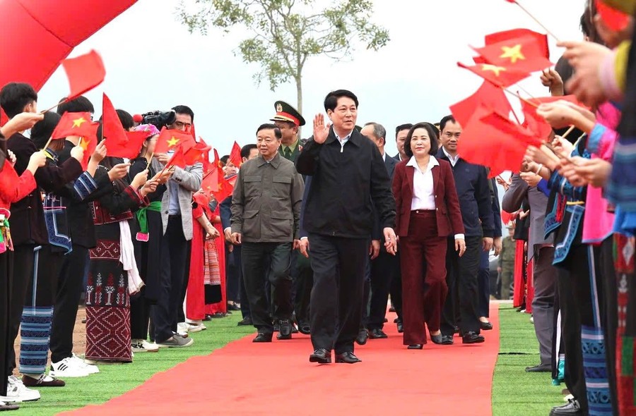 Chủ tịch nước Lương Cường phát động Tết trồng cây tại Lào Cai