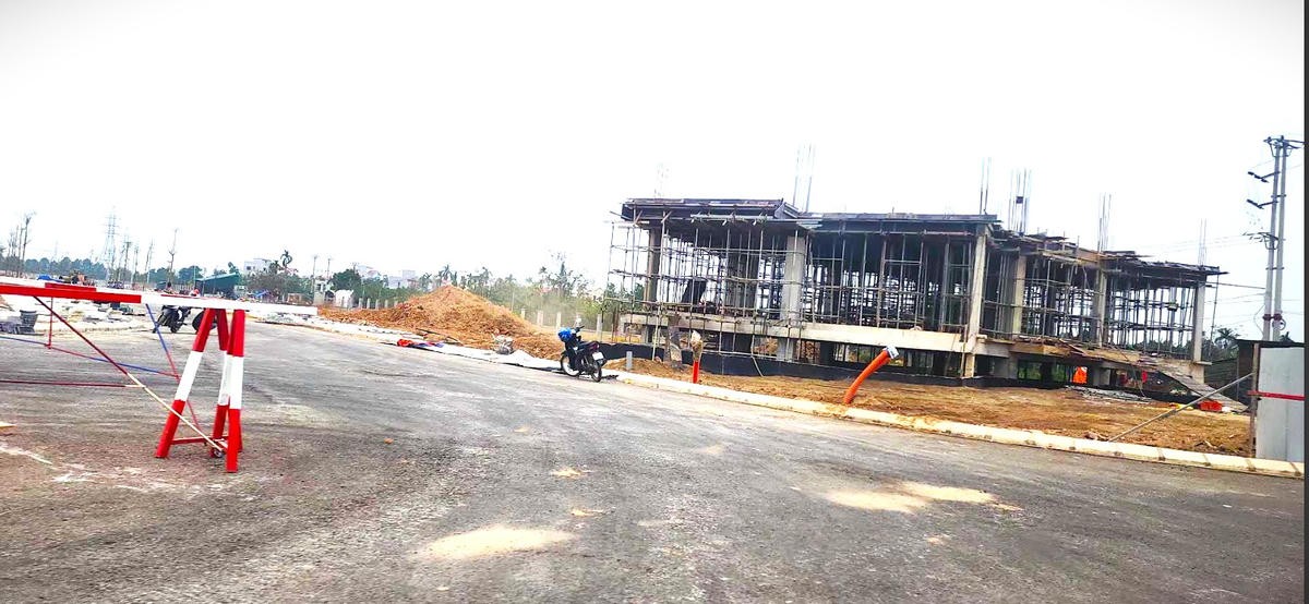 Cụm công nghiệp Song Phượng, xã Đan Phượng được khởi công trong thời điểm Luật Thủ đô có hiệu lực. ẢNH: K.H