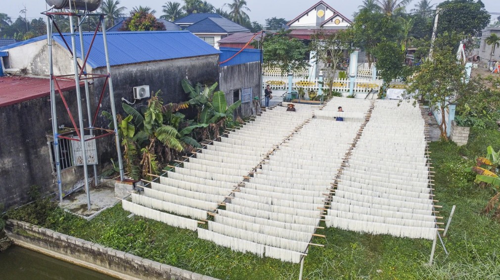 Làng miến gạo Thăng Long giữ nhịp nghề truyền thống giữa thời hiện đại Làng miến gạo Thăng Long giữ nhịp nghề truyền thống giữa thời hiện đại