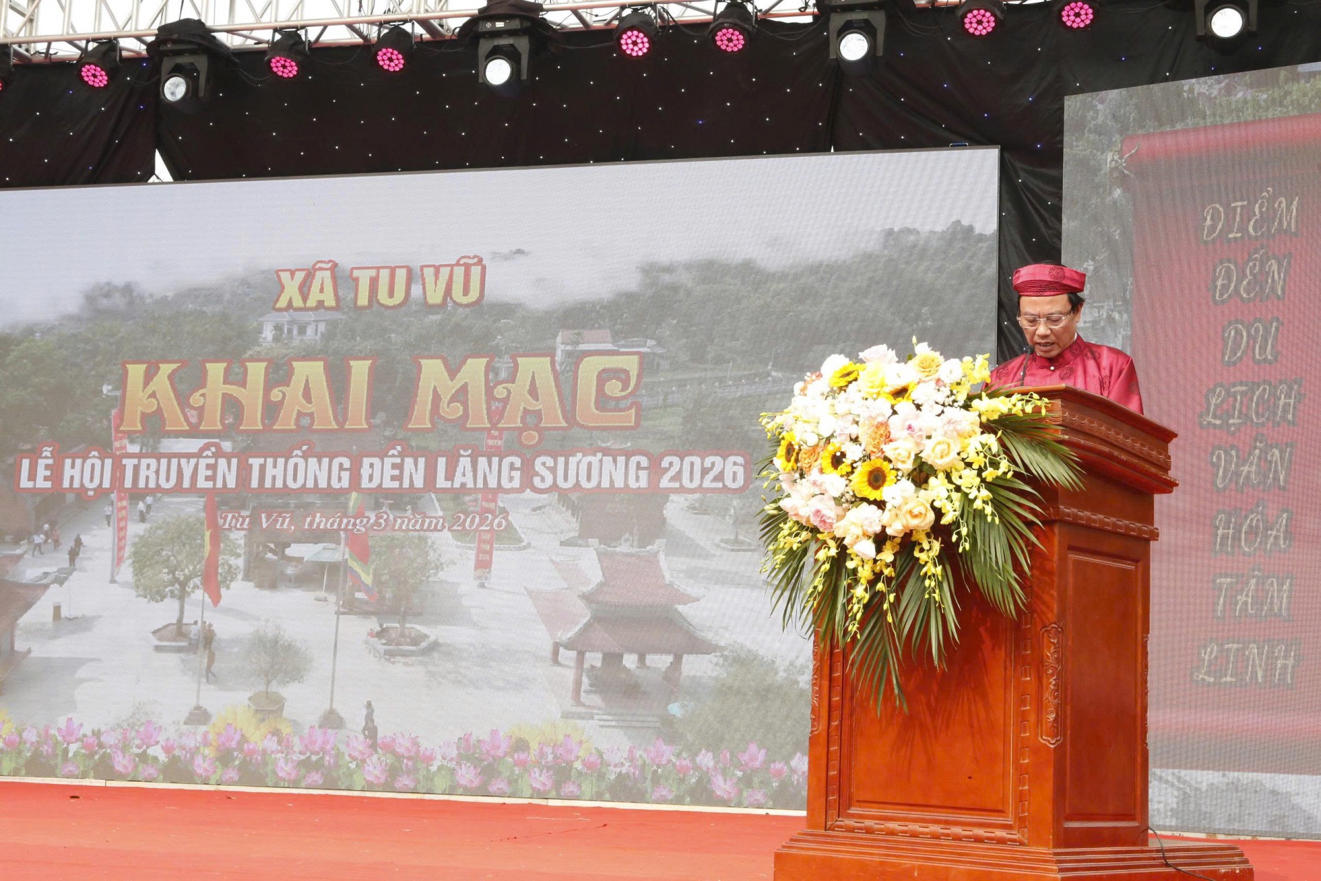 Linh thiêng Lễ hội Đền Lăng Sương năm 2026 Linh thiêng Lễ hội Đền Lăng Sương năm 2026