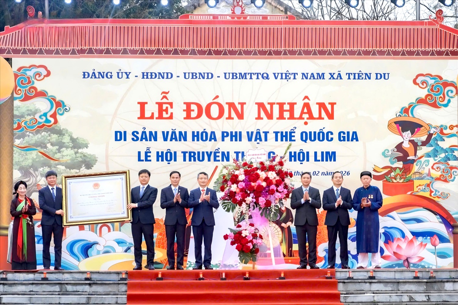 Những tiết mục văn nghệ đặc sắc tại chương trình. Ảnh: ITN