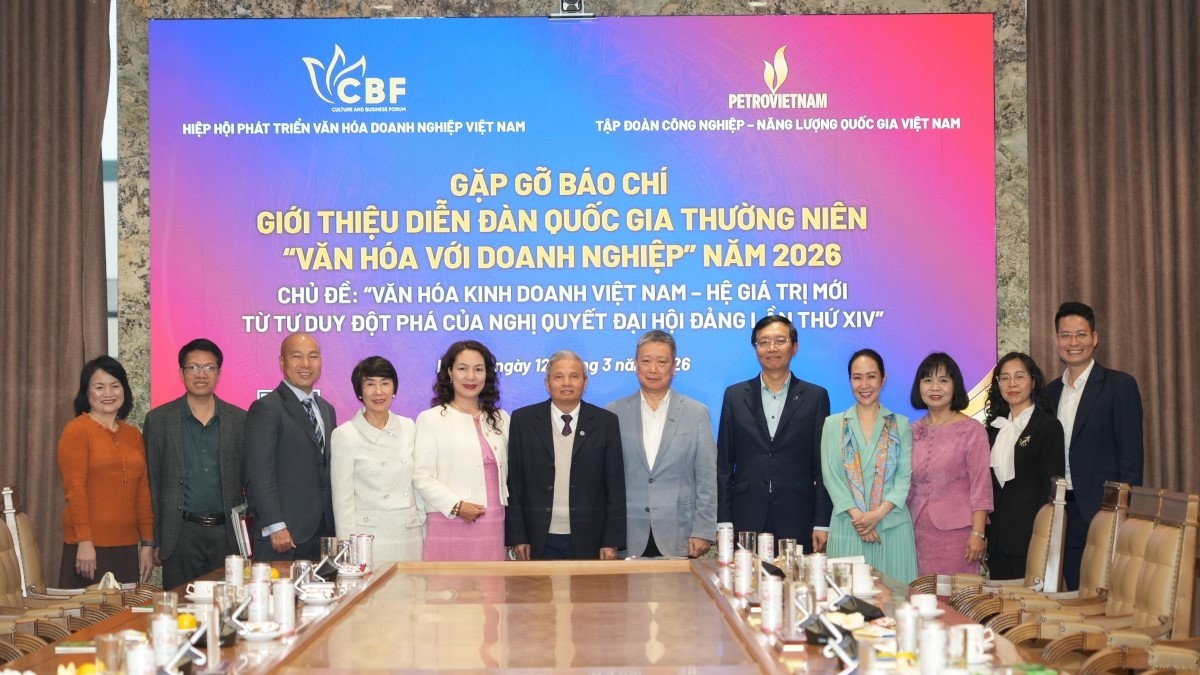 Diễn đàn Văn hóa doanh nghiệp 2026 thúc đẩy xây dựng nền tảng bền vững