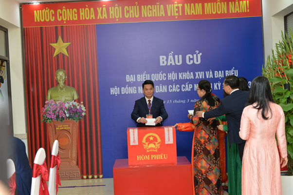 Cử tri Hải Phòng tham gia bầu cử đại biểu Quốc hội khóa XVI và đại biểu HĐND các cấp nhiệm kỳ 2026 - 2031