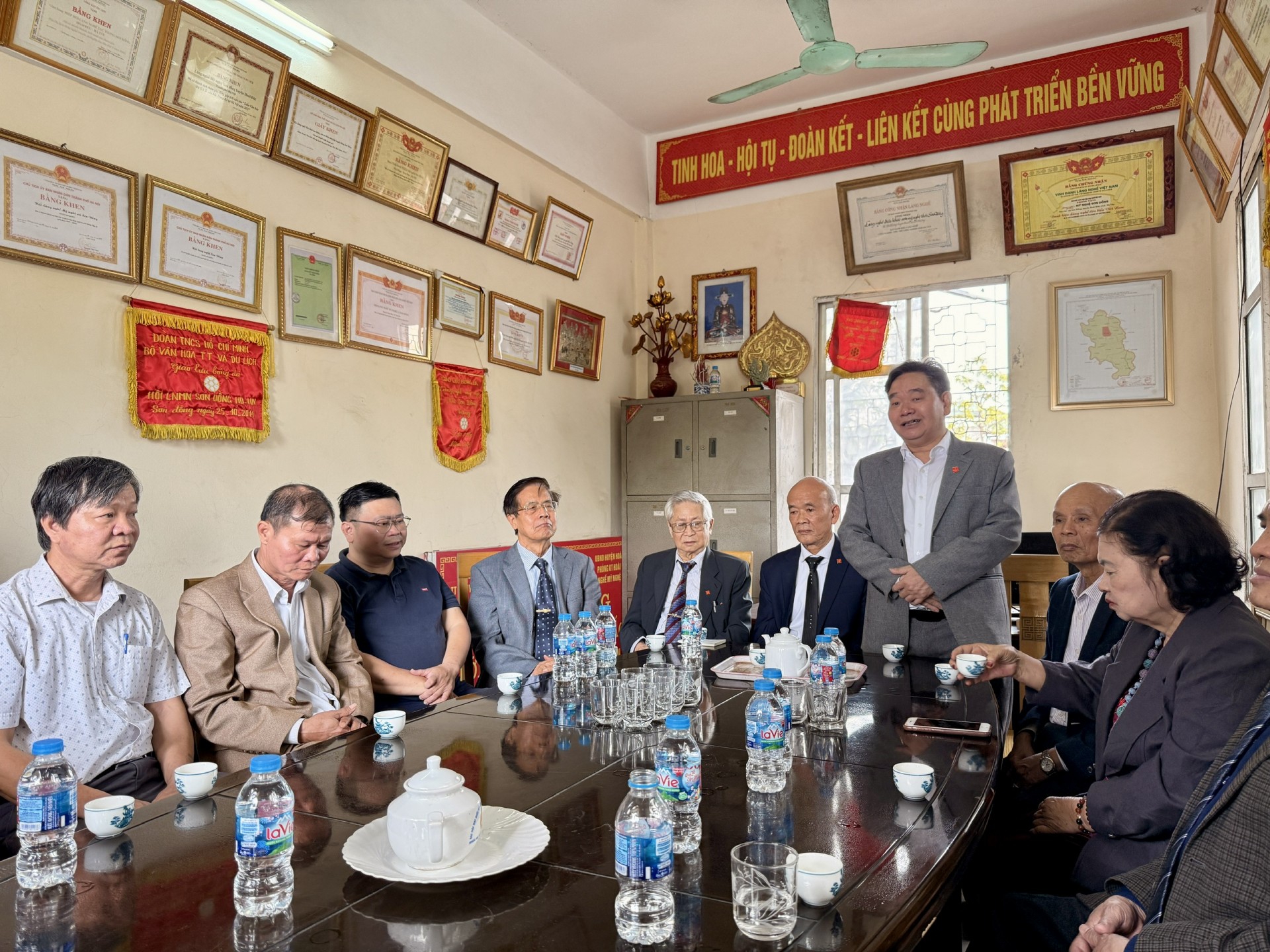 Hiệp hội Làng nghề Việt Nam đồng hành cùng Sơn Đồng phát triển nghề truyền thống