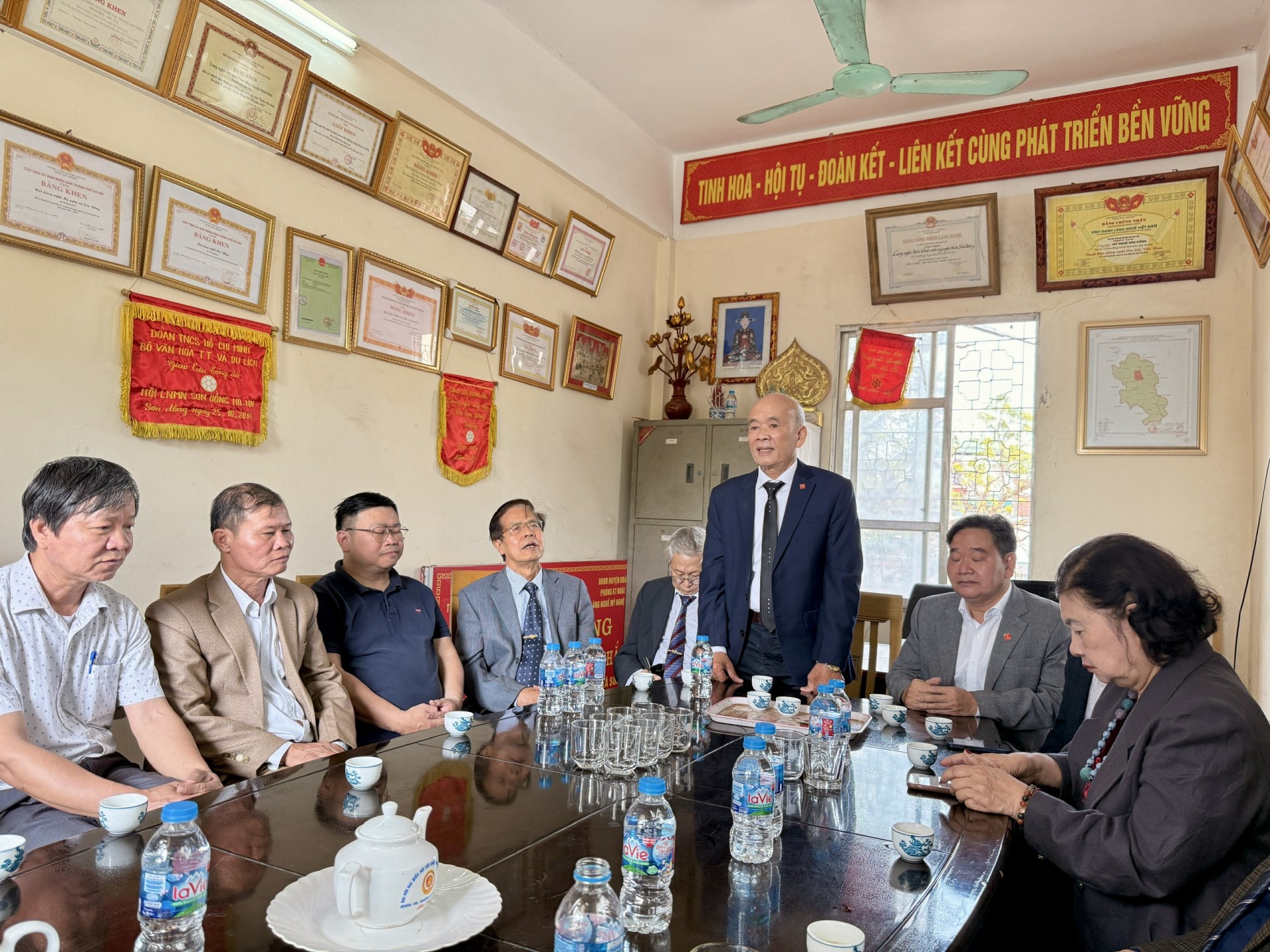 Hiệp hội Làng nghề Việt Nam đồng hành cùng Sơn Đồng phát triển nghề truyền thống