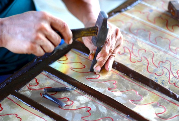 Hơi thở mùa xuân trong làng nghề Hưng Yên