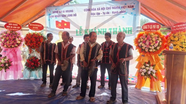 Gia Lai: Khánh thành nhà rông mới tại Làng Bồ