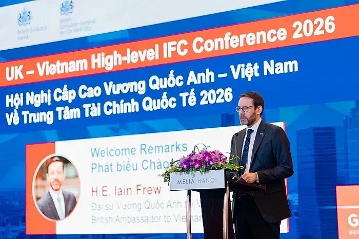 Đại sứ Vương quốc Anh tại Việt Nam - Iain Frew. Nguồn: Đại sứ quán Vương quốc Anh tại Hà Nội