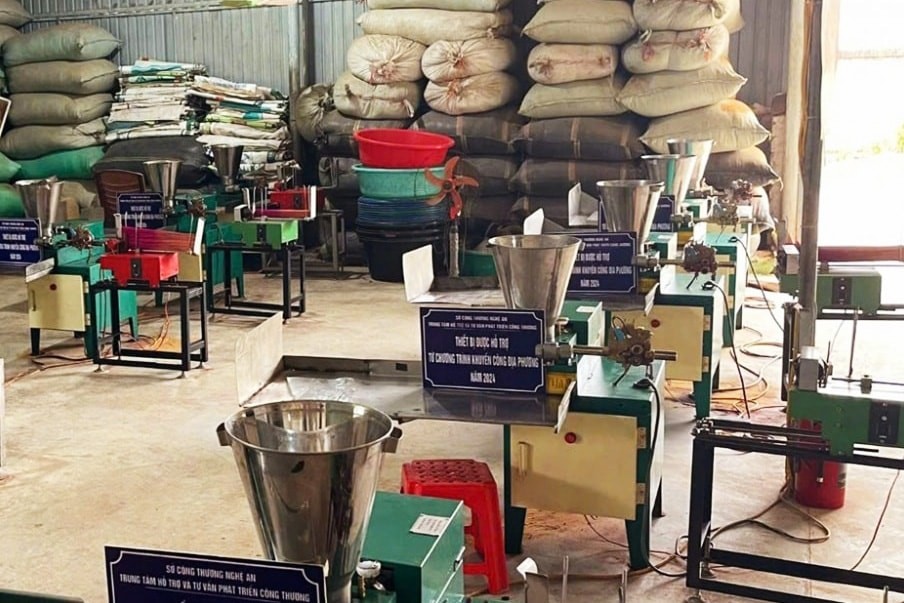  1 / 1  Khuyến công Nghệ An hứa hẹn chuyển mình mạnh mẽ với chính sách mới. Ảnh: Hoàng Dương