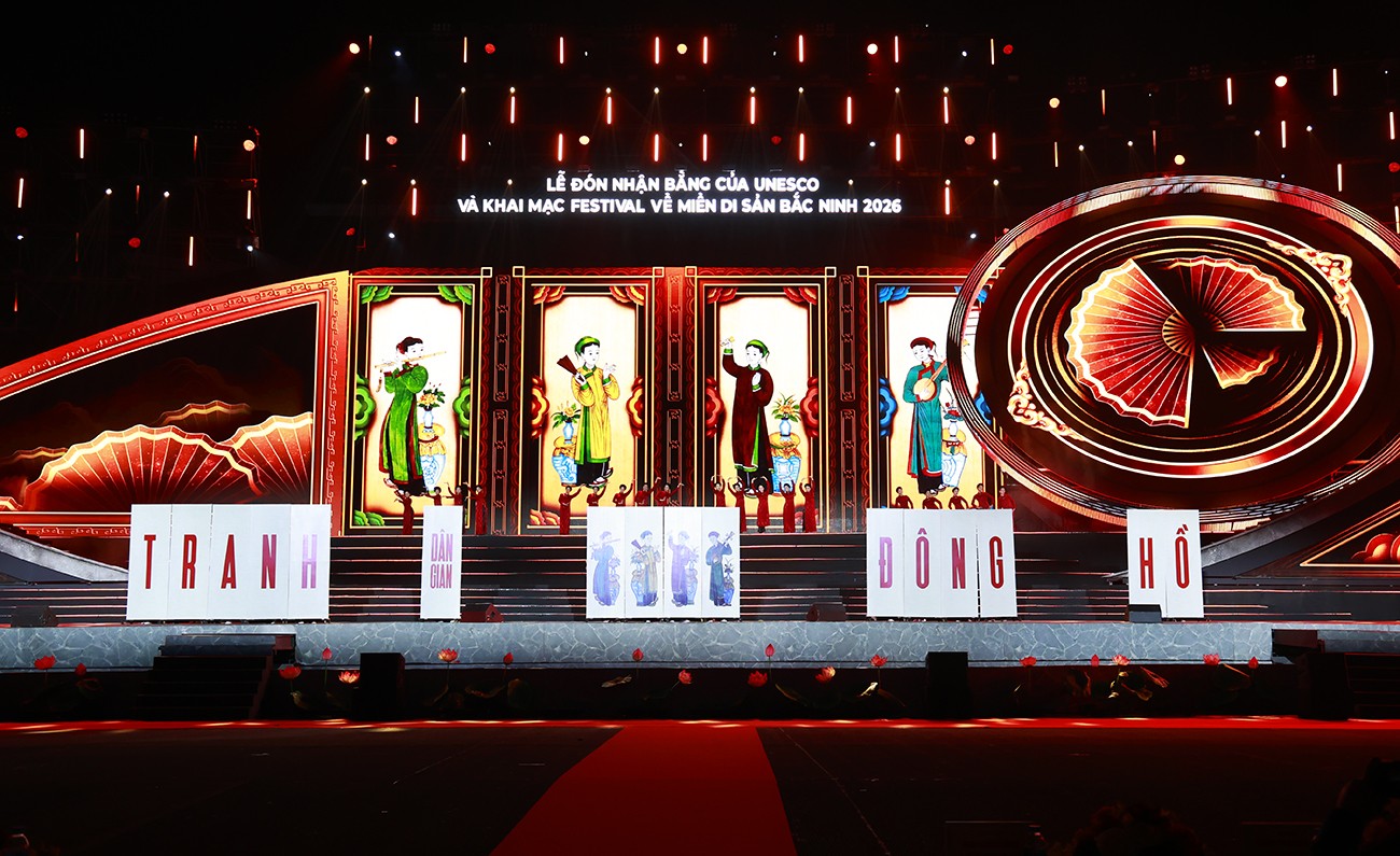 Bắc Ninh đón nhận Bằng UNESCO và khai mạc Festival “Về miền di sản 2026”
