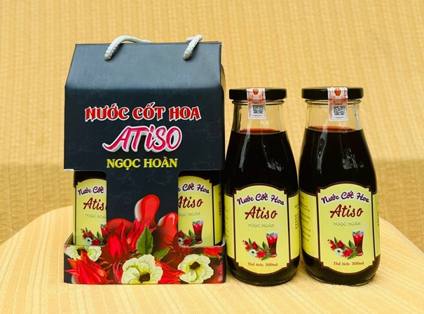 Nơi đưa Atiso đỏ trở thành sản phẩm OCOP 4 sao