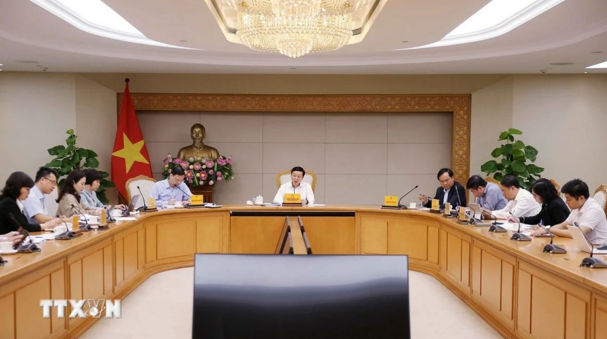 Phó Thủ tướng yêu cầu Bộ Tài chính chủ trì, phối hợp với Bộ Nông nghiệp và Môi trường rà soát toàn diện Nghị định 57. Ảnh: Văn Điệp/TTXVN.