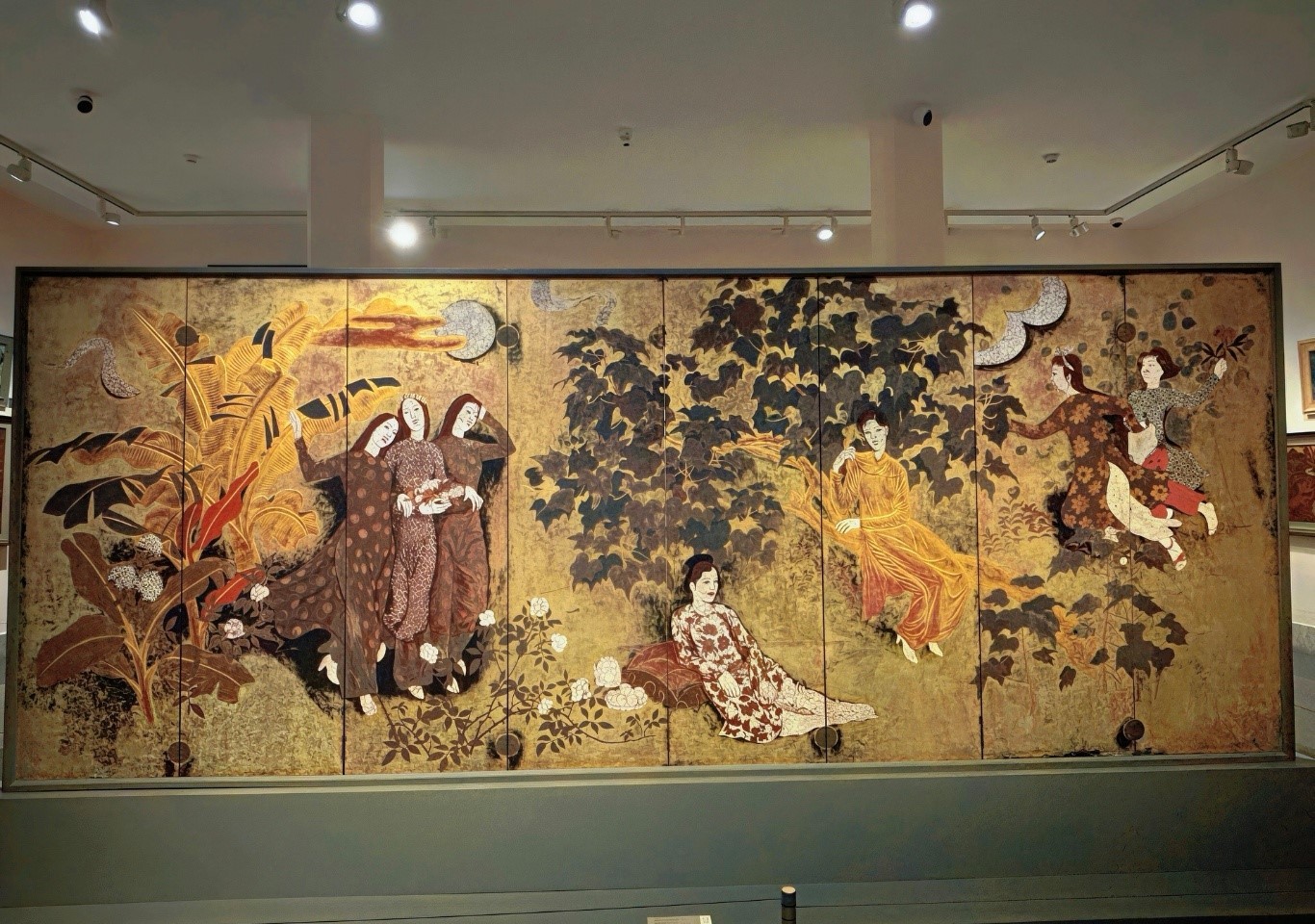 Hơi thở làng nghề giữa không gian Bảo tàng Mỹ thuật Việt Nam