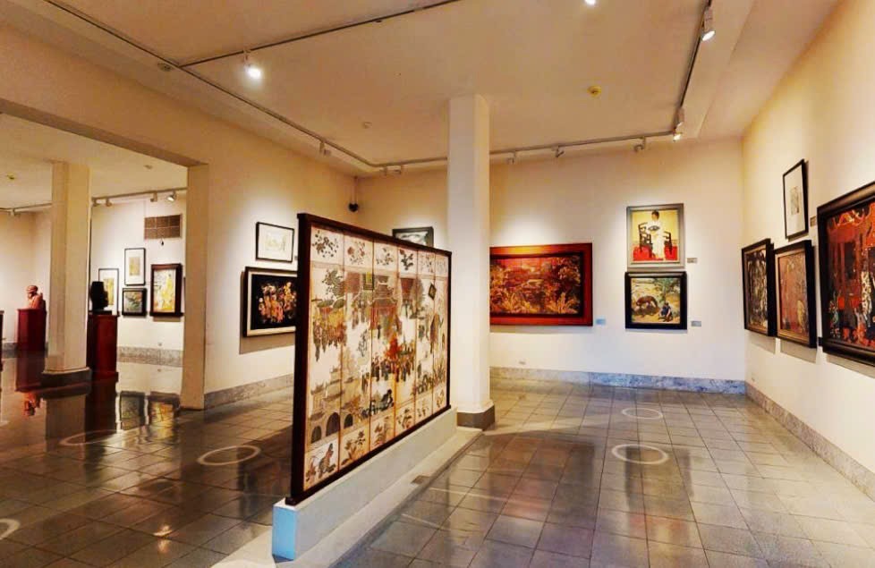 Hơi thở làng nghề giữa không gian Bảo tàng Mỹ thuật Việt Nam