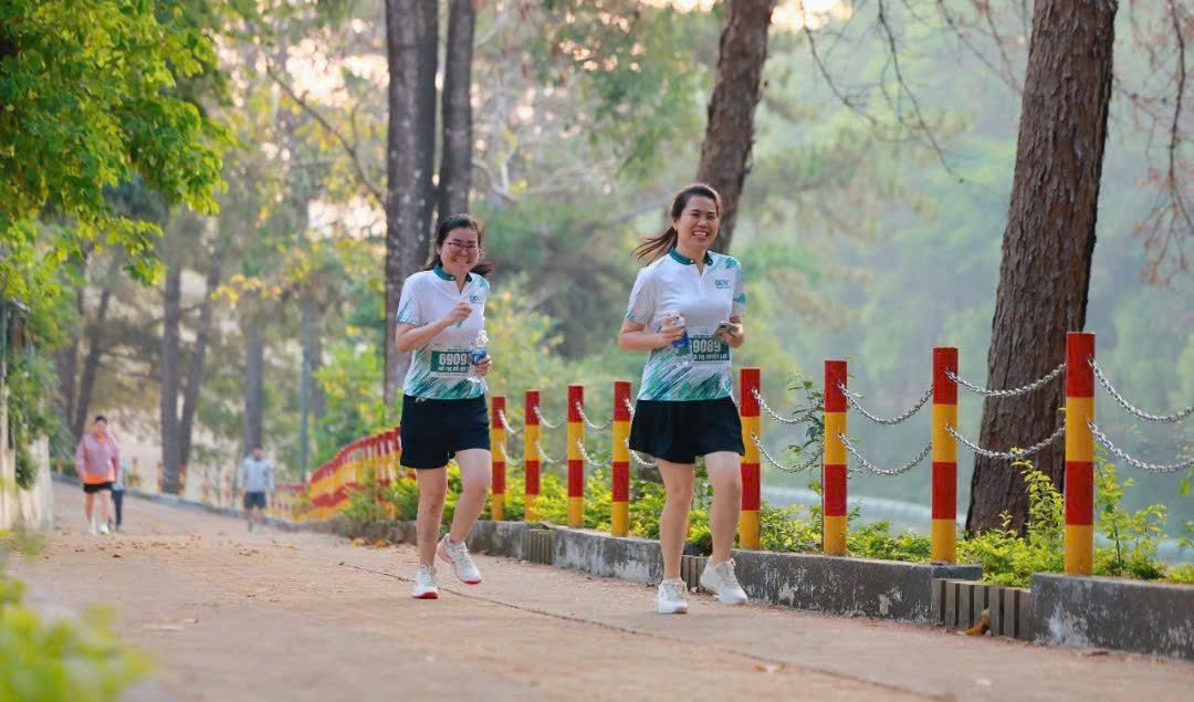 Hơn 200 vận động viên chung bước chạy vì “1 triệu cây xanh” Hơn 200 vận động viên chung bước chạy vì “1 triệu cây xanh”