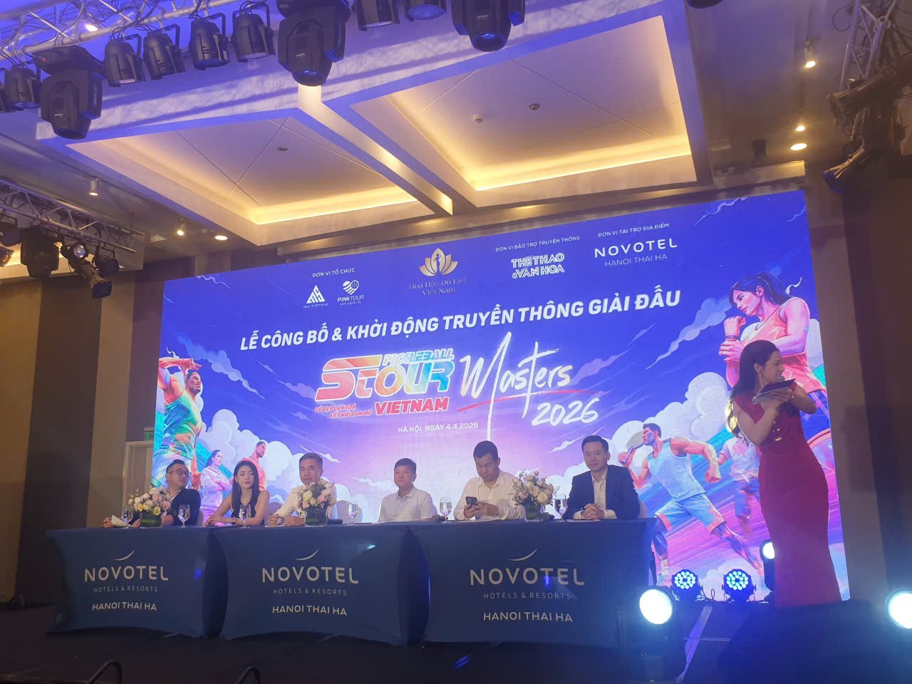 Khởi động Stour Pickleball Vietnam Masters 2026