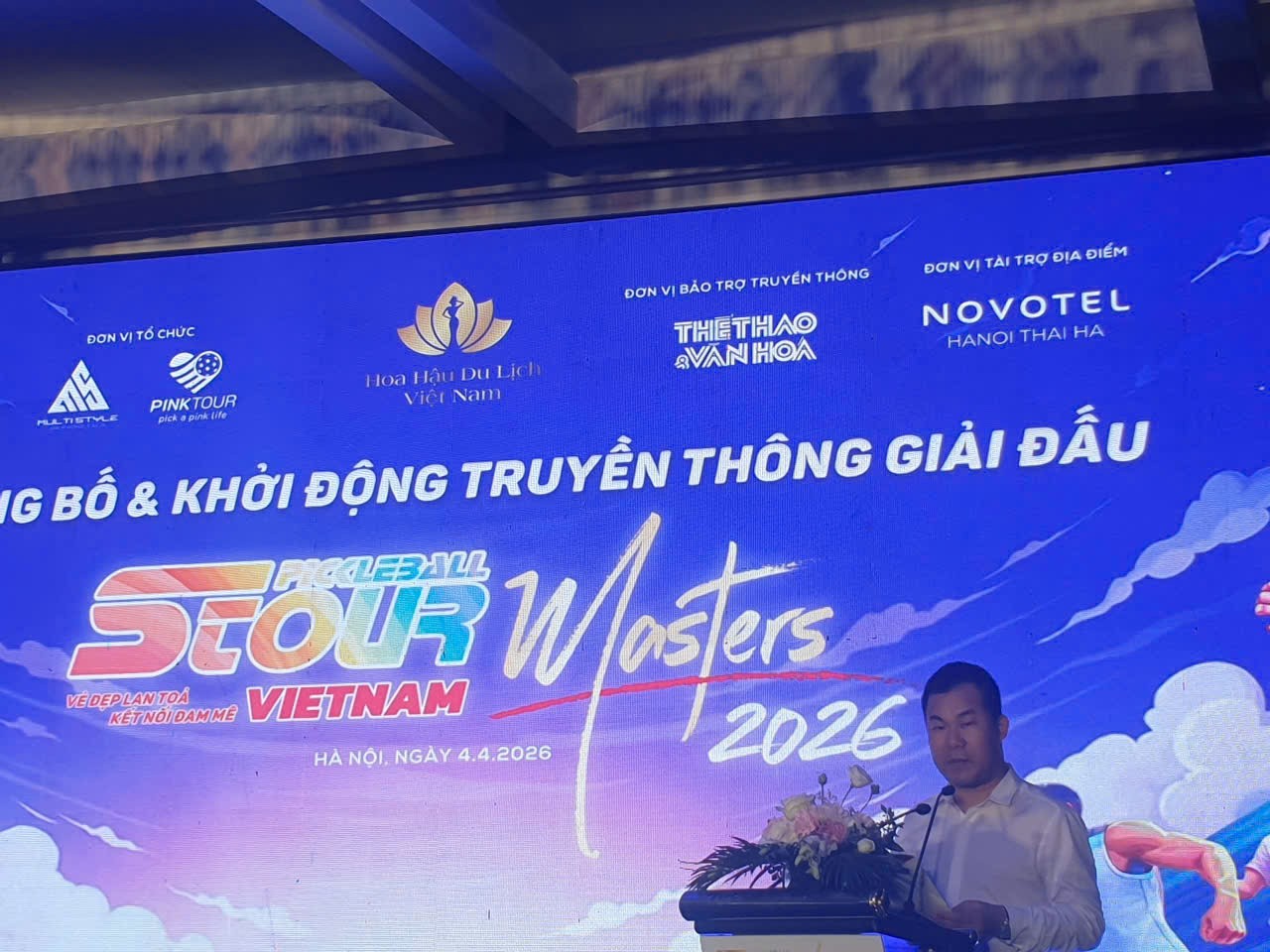 Khởi động Stour Pickleball Vietnam Masters 2026