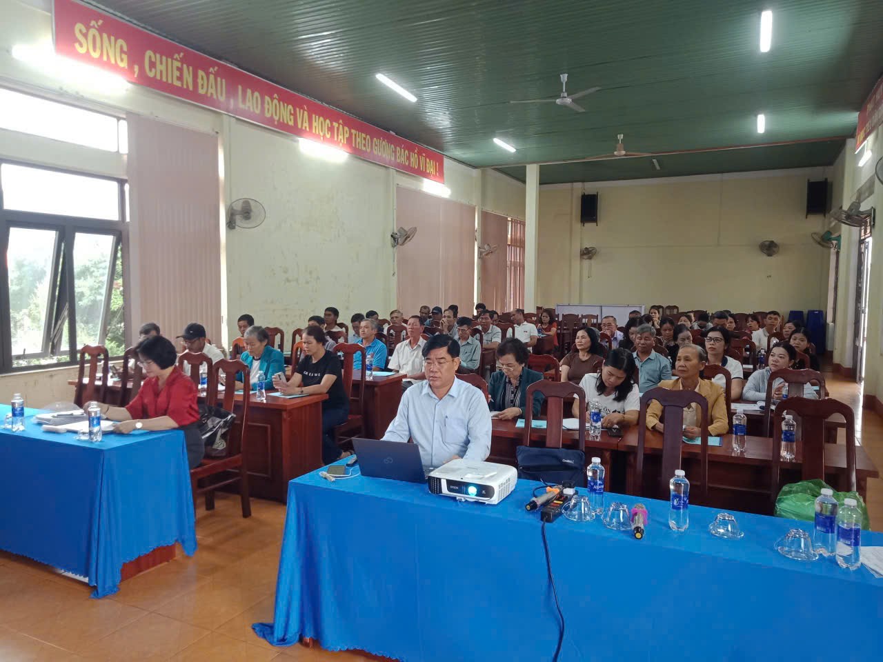 Hơn 120 hội viên tham gia lớp tập huấn.