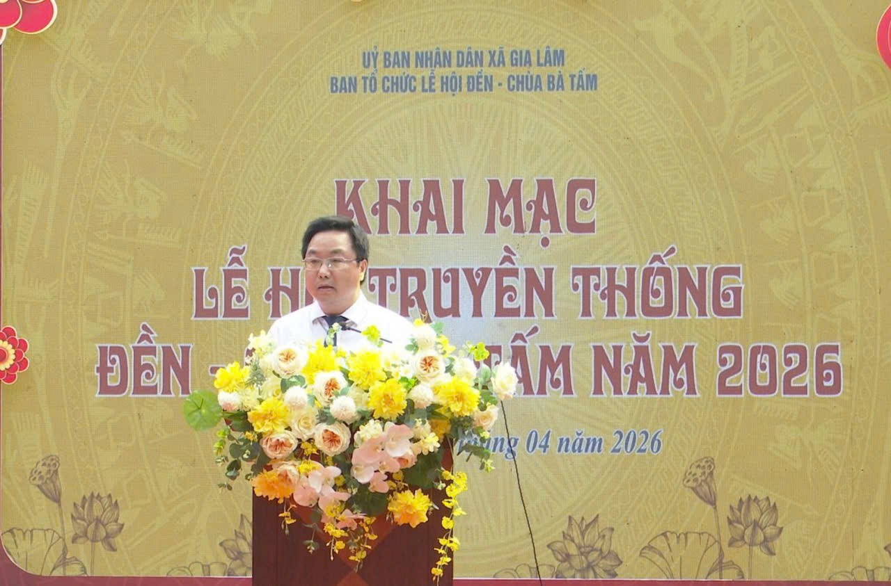 Lễ hội tuyền thồng Đền - Chùa Hội Bà Tấm năm 2026 tri ân công đức Hoàng Thái hậu Ỷ Lan, thúc đẩy du lịch tại xã Gia Lâm