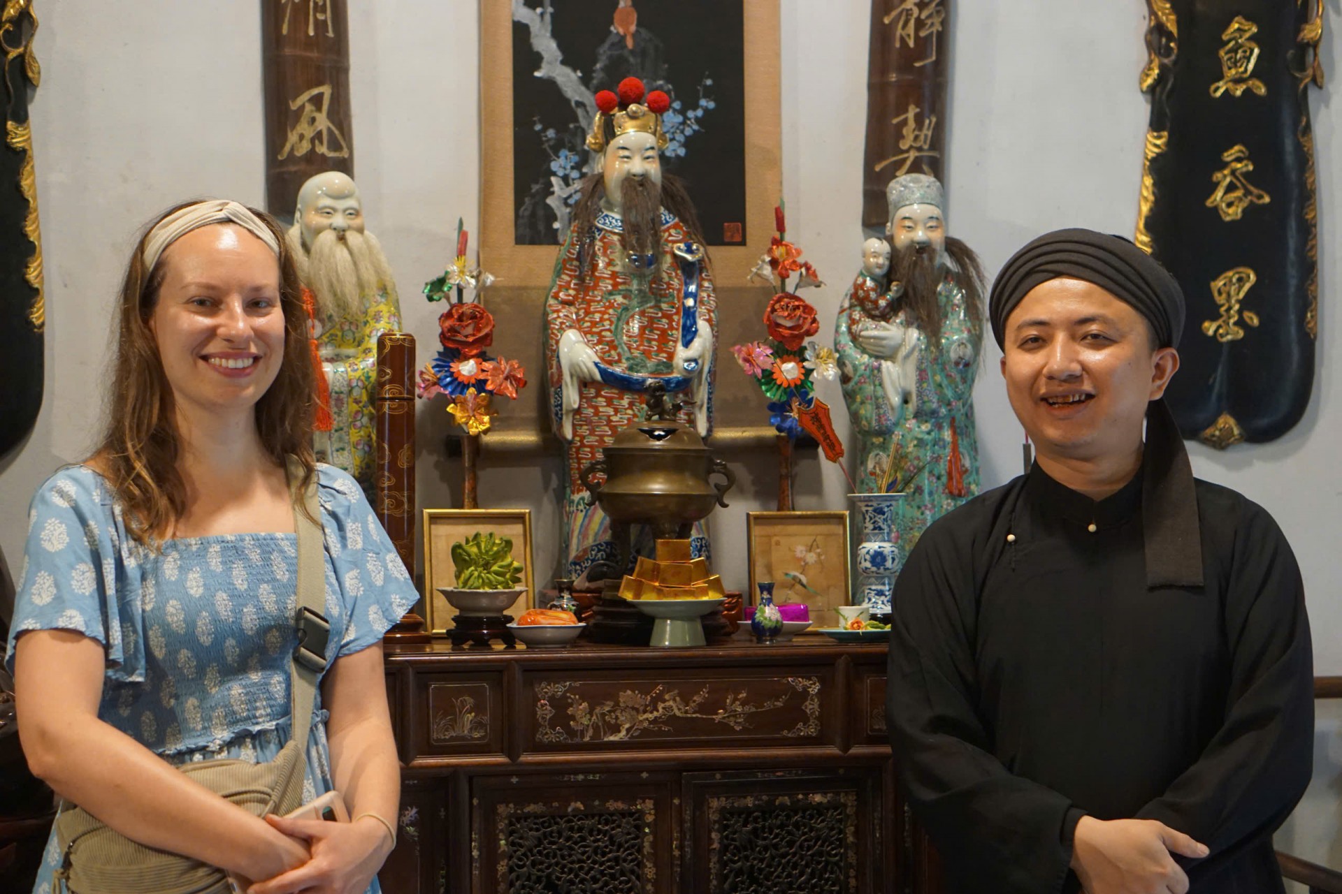 Hà Nội: Trang nghiêm nghi lễ rước kiệu truyền thống tại Cụm di tích Vũ Thạch