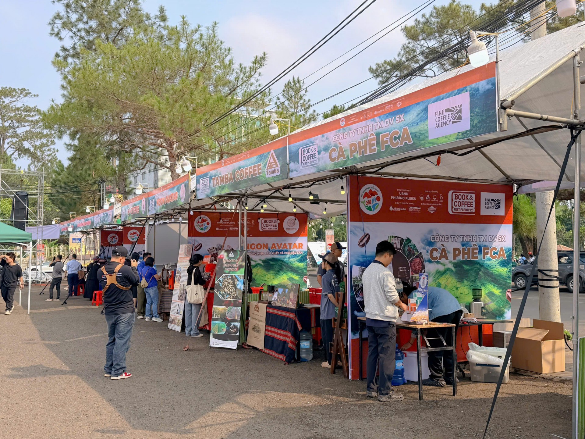 Ấn tượng Lễ hội cà phê và sách Pleiku 2026