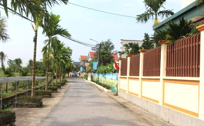 Một góc khu dân cư