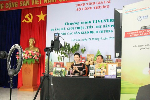 gia lai dua nong san but pha tren khong gian so