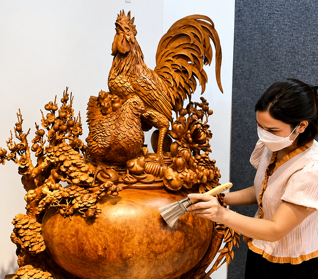 Đông Giao: Tinh hoa chạm khắc gỗ