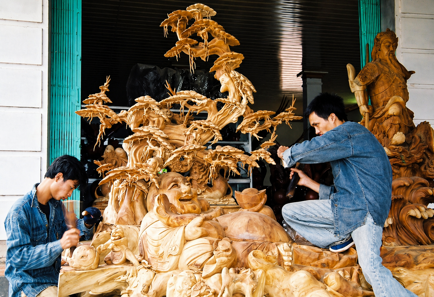 Đông Giao: Tinh hoa chạm khắc gỗ