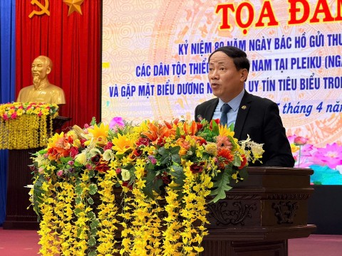 gia lai 80 nam vun dap va phat huy suc manh dai doan ket cac dan toc