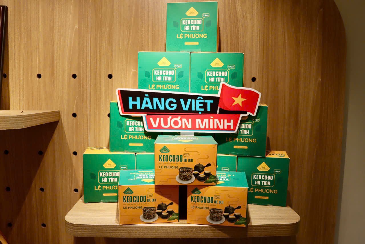 Ngọt bùi đặc sản OCOP: Kẹo cu đơ Lệ Phương đậm tình đất Hà Tĩnh