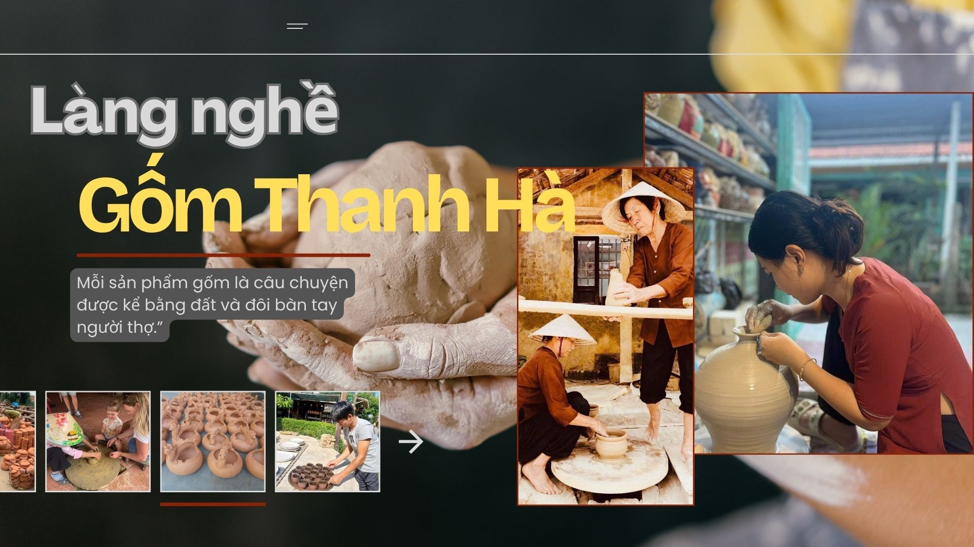 Gốm Thanh Hà: Kết tinh của tâm huyết, tình yêu và hành trình gìn giữ nghề truyền thống
