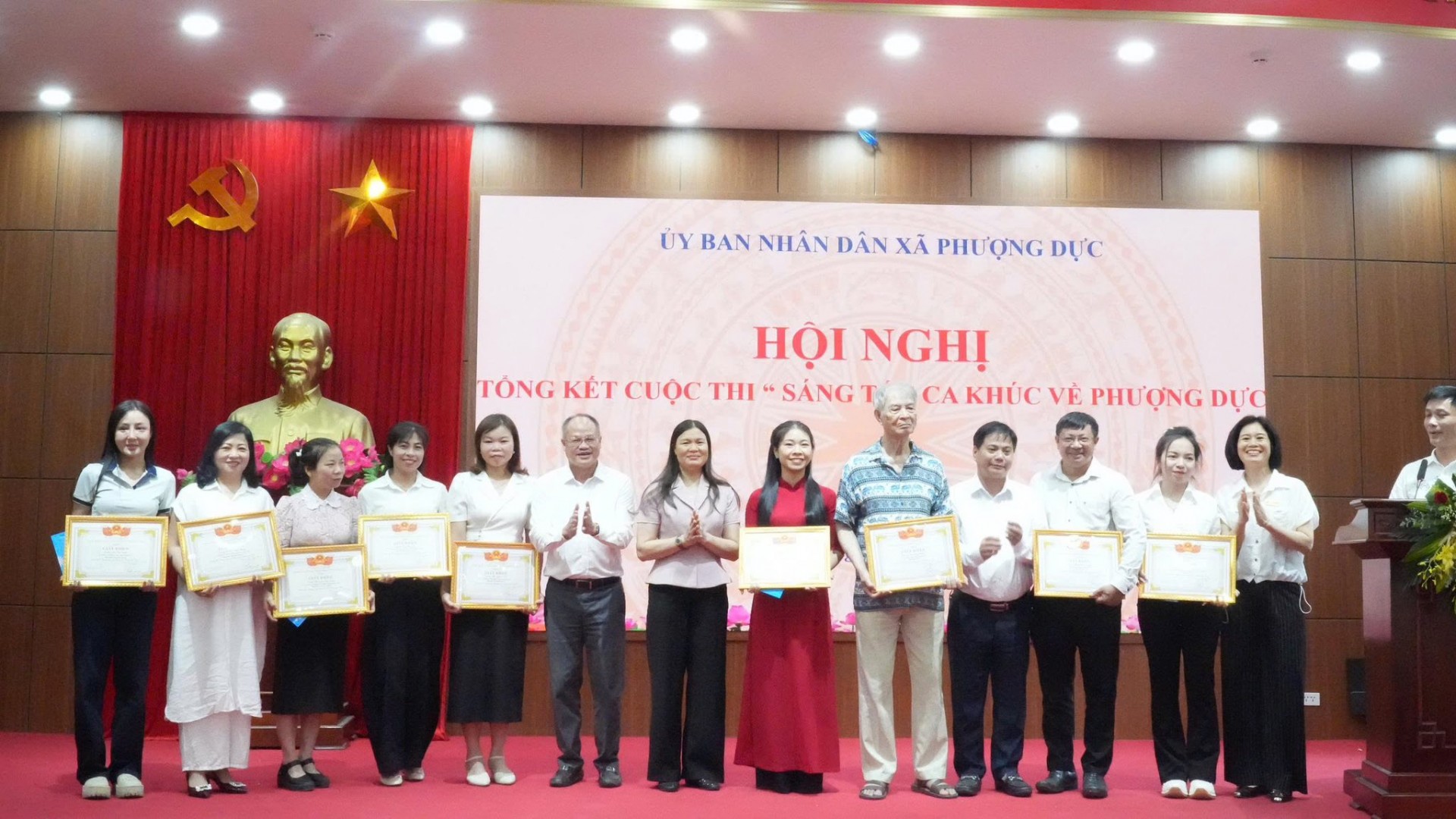 Tổng kết và trao giải Cuộc thi “Sáng tác ca khúc về Phượng Dực”