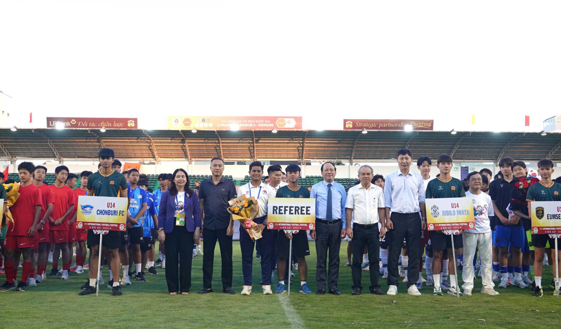 Khai mạc Festival Bóng đá Quốc tế U14 Gia Lai 2026