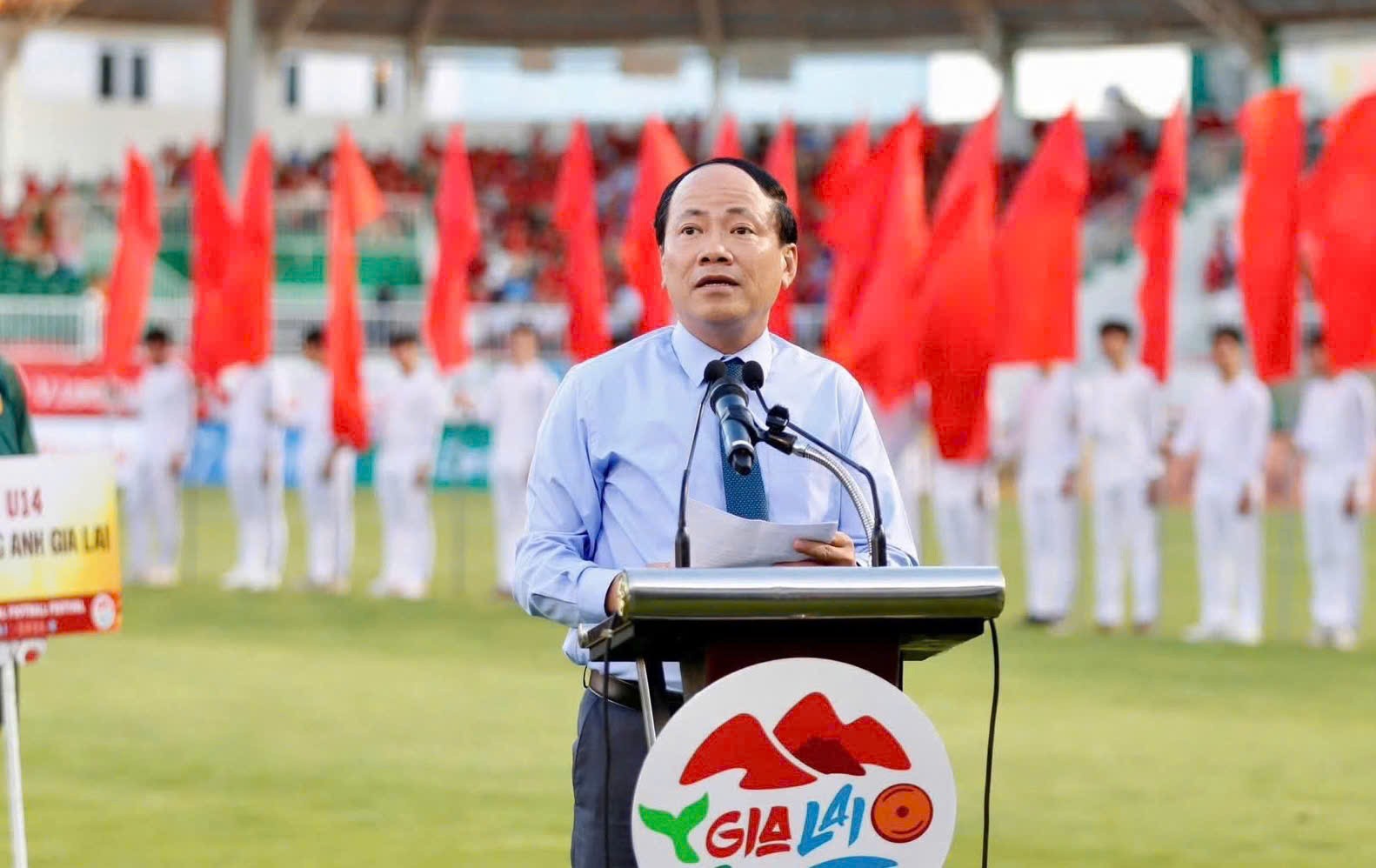 Khai mạc Festival Bóng đá Quốc tế U14 Gia Lai 2026