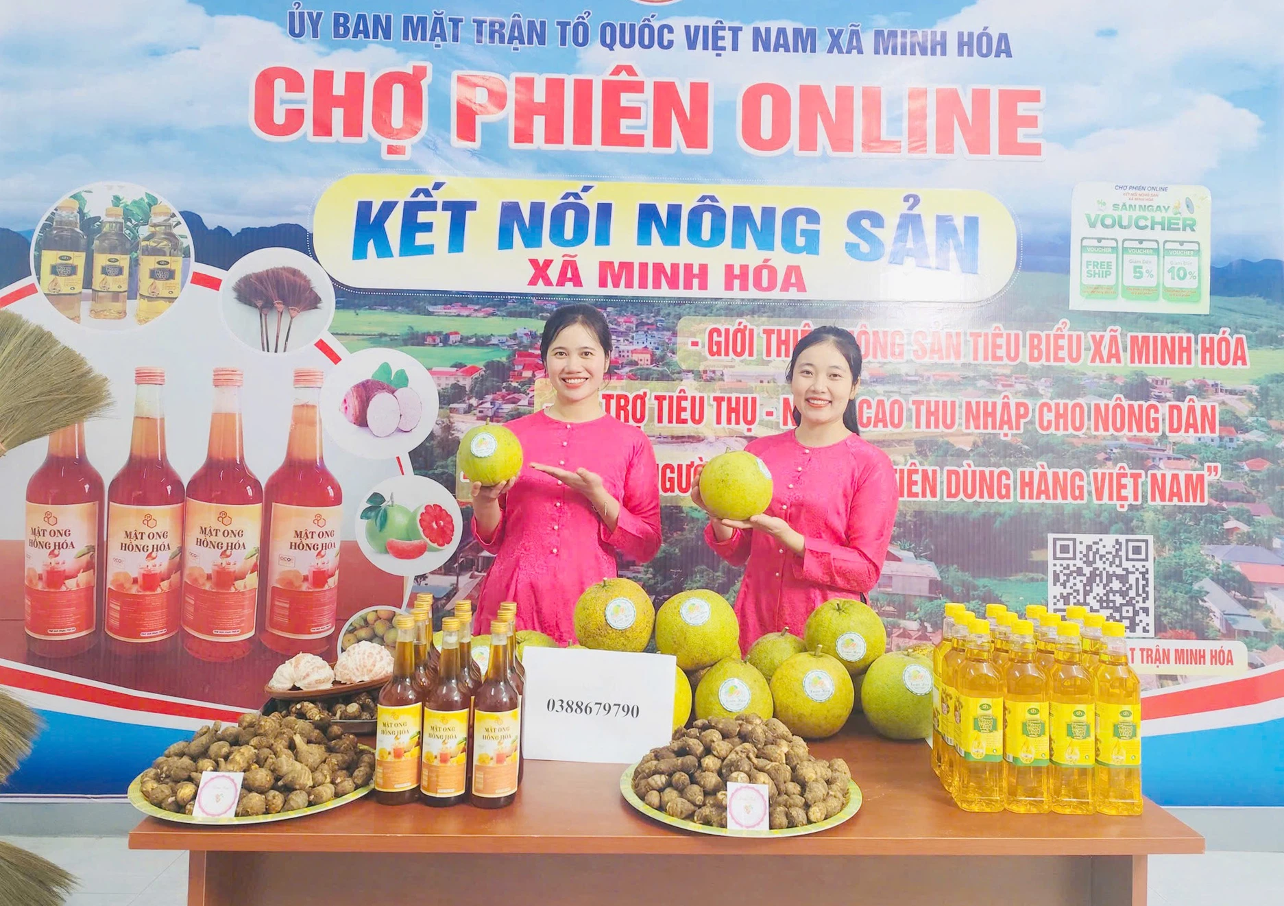 “Chợ phiên online” giúp nông sản địa phương đến gần người tiêu dùng