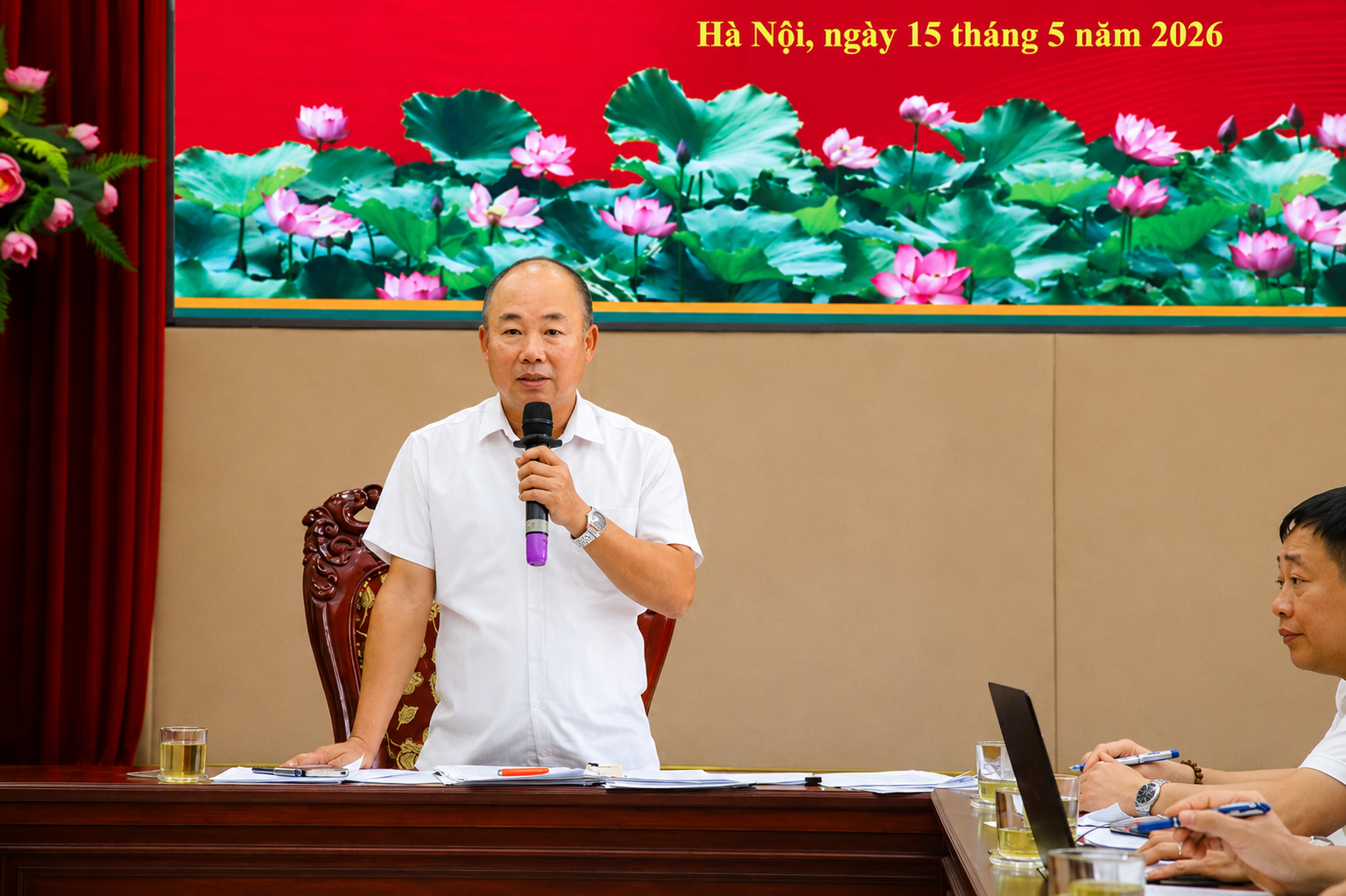 ông Nguyễn Đình Hoa - Phó Giám đốc Sở Nông nghiệp và Môi trường 