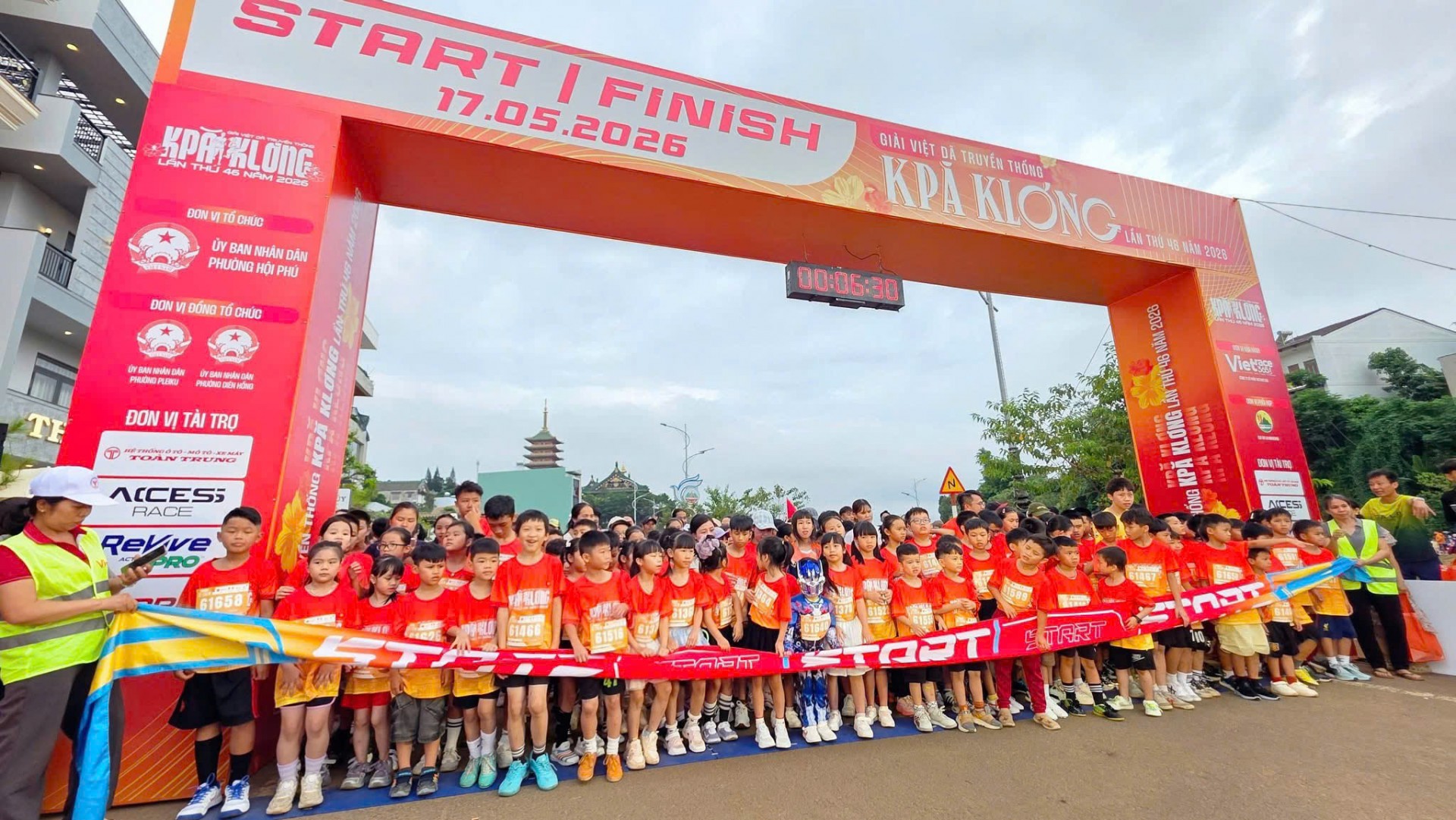 Gia Lai: 1.400 vận động viên tranh tài tại Giải Việt dã truyền thống Kpă Klơng lần thứ 46